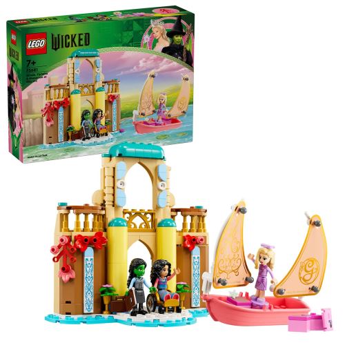 LEGO® Wicked 75681 Glinda, Elphaba și Nessarose la Universitatea Shiz