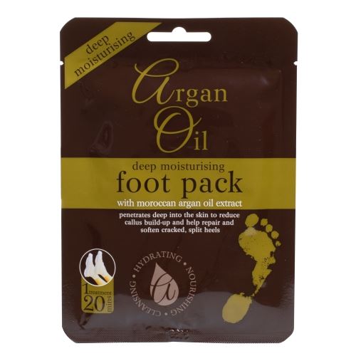 Xpel Argan Oil Foot Pack șosete hidratante pentru picioare 1 pereche