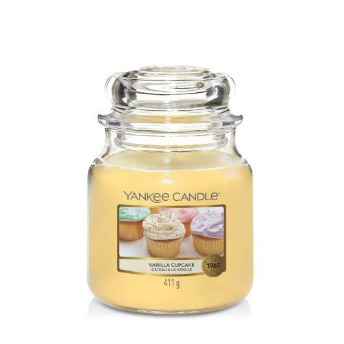Yankee Candle Vanilla Cupcake lumânări parfumate 411 g