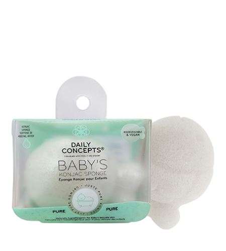 Daily Concepts Baby's Pure Konjac Sponge burete de baie pentru copii