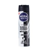 Nivea Men Invisible Black &amp; White antiperspirant pentru bărbati 150 ml