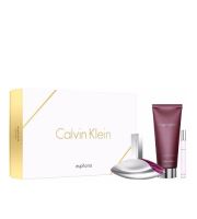 Calvin Klein Euphoria set cadou pentru femei apă de parfum 100 ml + lotiune de corp 200 ml + apă de parfum roll-on 10 ml