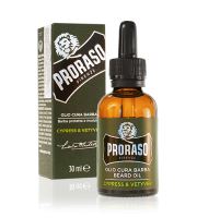 PRORASO Cypress & Vetyver ulei de barbă pentru bărbati 30 ml (1)