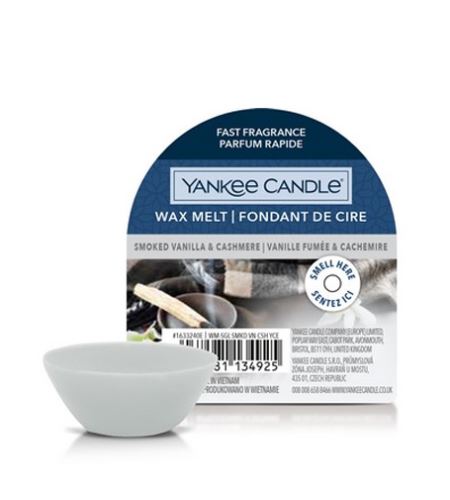 Yankee Candle Smoked Vanilla & Cashmere ceara parfumata 22 g