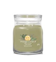 Yankee Candle Sage &amp; Citrus lumânare mijlocie Signature 368 g
