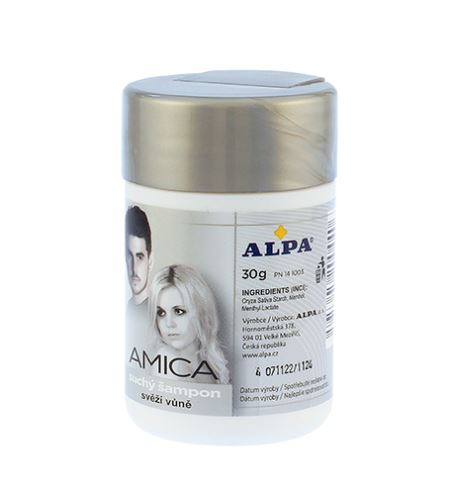 Alpa Amica șampon uscat cu parfum proaspăt 30 g