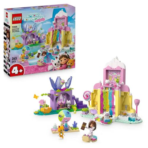 LEGO® Gabby's dollhouse 11205 Muntele de dulciuri și grădina Miau-Zânei