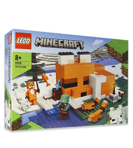 LEGO 21178 Minecraft The Fox Lodge set construcții Lego