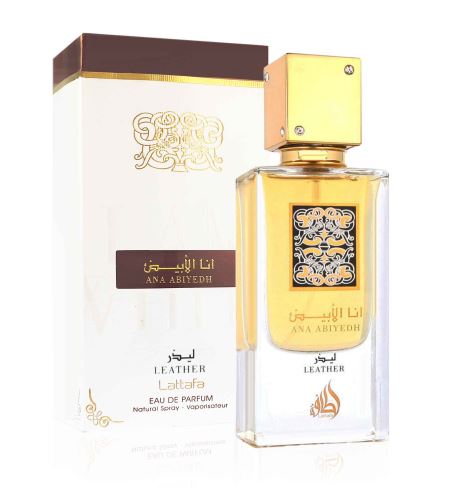Lattafa Ana Abiyedh Leather apă de parfum unisex 60 ml