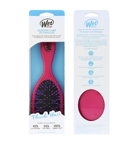 Wet Brush Custom Care Thick Hair Detangler perie de păr