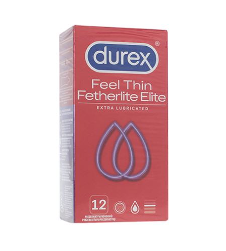 Durex Feel Thin Extra Lubricated prezervative