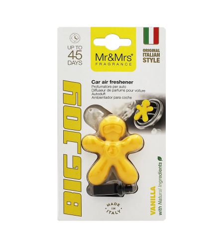 Mr&Mrs Fragrance Big Joy Vanilla Parfumuri pentru mașină