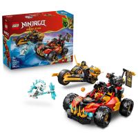 Jucărie LEGO® NINJAGO® Vehiculele transformabile ale lui Kai și Cole 71864