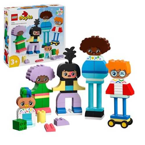 LEGO® DUPLO® 10423 Oameni construibili cu emoții mari