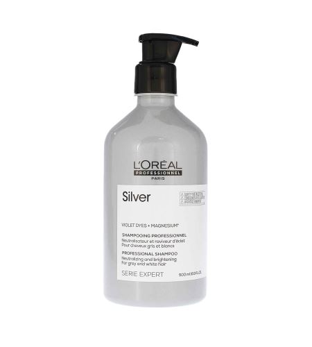 L'Oréal Professionnel Serie Expert Silver sampon pentru toamna si par alb