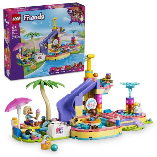 Jucărie de construcție LEGO® Friends O zi distractivă în parcul acvatic 42676