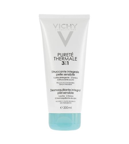 Vichy Purete Thermale emulsie demachiantă 3 in 1 pentru ten sensibil 200 ml