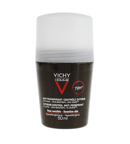 Vichy Homme 72h deodorant roll-on pentru bărbati 50 ml
