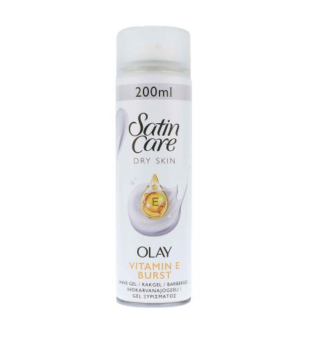 Gillette Satin Care Olay Violet Swirl gel de ras 200 ml