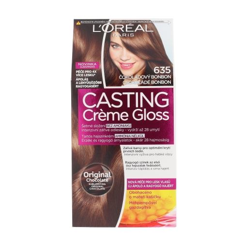 L'Oréal Paris Casting Creme Gloss 1ks W 635 Chocolate Bonbon