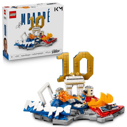 LEGO® Editions Kylian Mbappé – Momente importante din fotbal 43013