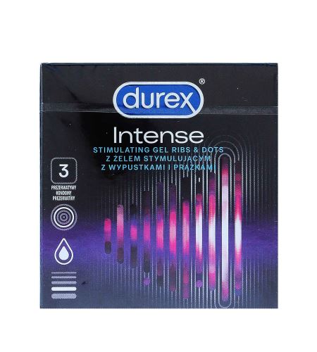 Durex Intense Orgasmic prezervative 3 buc