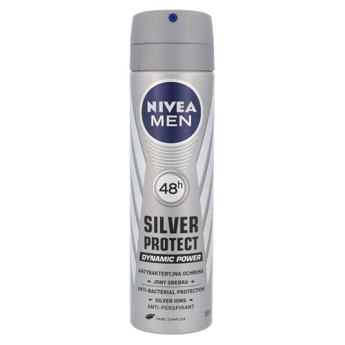 Nivea Men Silver Protect 48h spray antiperspirant pentru bărbati 150 ml