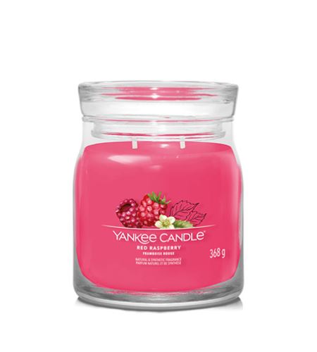 Yankee Candle Signature Red Raspberry lumânări parfumate 368 g