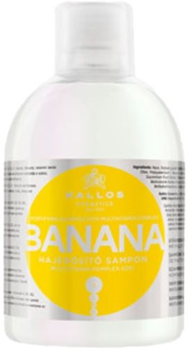 Kallos Banana Fortifying Shampoo şampon 1000 ml Pentru femei