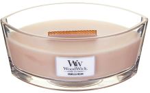 WoodWick Vanilla Bean lumânare parfumată cu fitil de lemn 453,6 g