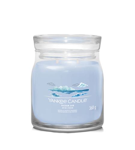 Yankee Candle Ocean Air lumânare mijlocie Signature 368 g