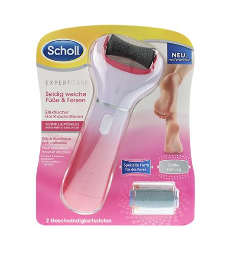 Scholl Expert Care pilă electrică pentru picioare cu minarale marine + cap de rezervă