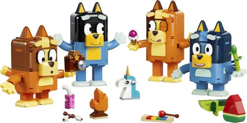 Set cu figurine de jucărie LEGO® Bluey Familia lui Blue din cărămizi 11217