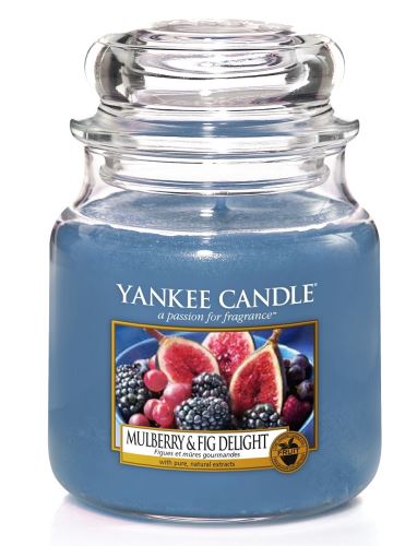 Yankee Candle Mulberry & Fig Delight lumânări parfumate 411 g