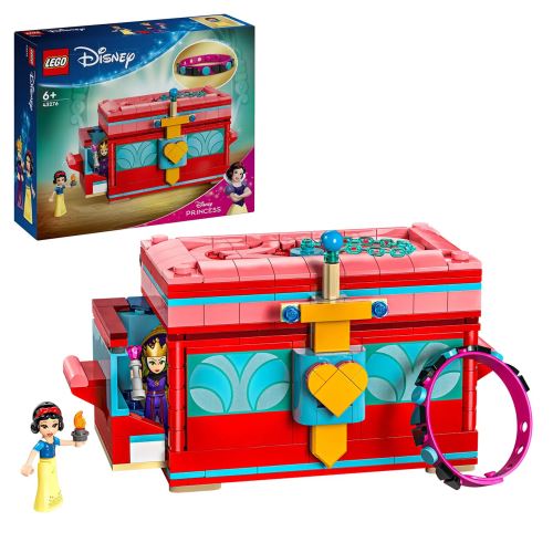 LEGO® │ Disney 43276 Cutia cu bijuterii a Albei ca Zăpada