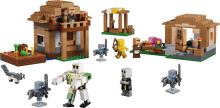 Set de jucărie LEGO® Minecraft® Atacul Evocatorilor asupra satului 21596 (1)