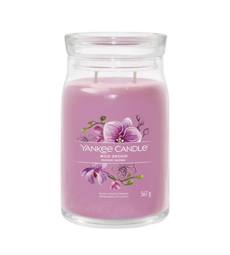 Yankee Candle Wild Orchid lumânare mare Signature 567 g