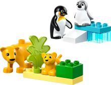 LEGO® DUPLO® 10442 Familii de animale sălbatice: Pinguini și lei (2)