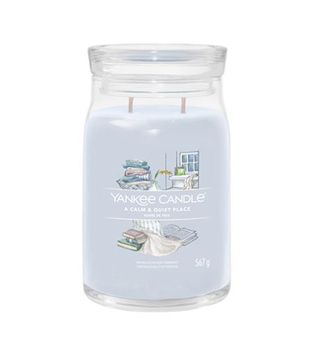 Yankee Candle A Calm & Quiet Place lumânare mare Signature 567 g