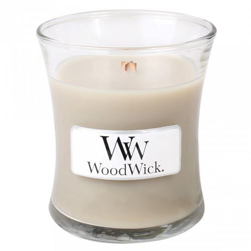 WoodWick Wood Smoke lumânare parfumată cu fitil de lemn 85 g