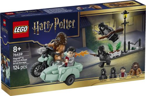 LEGO® Harry Potter™ 76459 Hagrid™ și Harry în fugă de pe Aleea Boschetelor