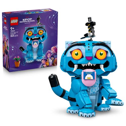 LEGO® KPop Demon Hunters Tigrul Derpy și coțofana Sussie