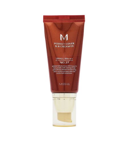 Missha Perfect Cover Cremă BB SPF 42 PA+++ 50 ml 27 Honey Beige