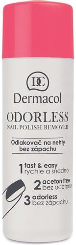 Dermacol Odorless Nail Polish Remover acetona pentru femei 120 ml