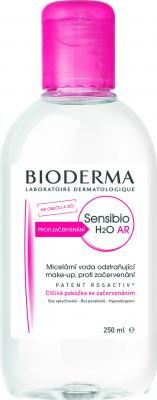 Bioderma Sensibio H2O AR apă micelară împotriva roșeață a pielii 250 ml