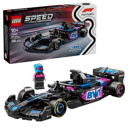 LEGO® Speed Champions 77248 Mașina de curse BWT Alpine F1® Team A524