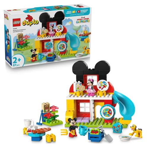LEGO® DUPLO® 10465 Clubul lui Mickey Mouse cu Minnie și Pluto