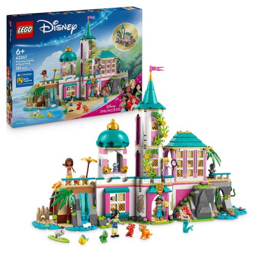 LEGO® │ Disney 43267 Castel de prințesă și animăluțe regale