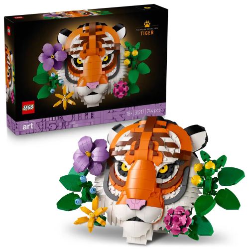 LEGO® Art 31217 Colecția de faună – Tigru