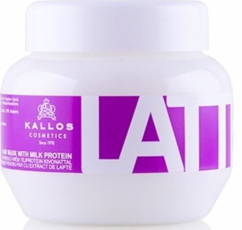 Kallos Latte Hair Mask mască pentru părul deteriorat și tratat chimic